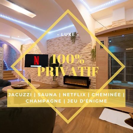 Le Spa De La Cathedrale - Jacuzzi - Sauna - Champagne - Netflix - Wifi Труа Екстер'єр фото